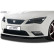 Spoiler avant Seat Leon 5F SC / 5 portes / ST 2013- sans FR / Cupra (ABS noir brillant), Vignette 2