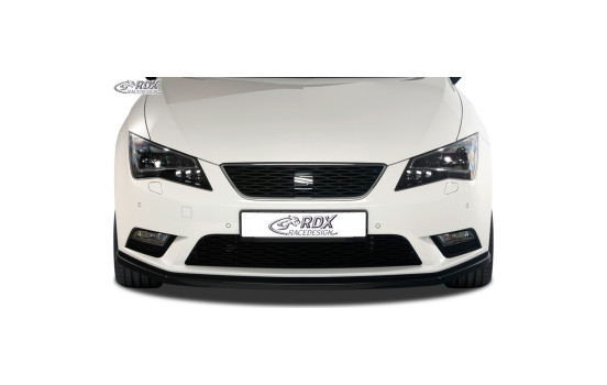 Spoiler avant Seat Leon 5F SC / 5 portes / ST 2013- sans FR / Cupra (ABS noir brillant), Image 4