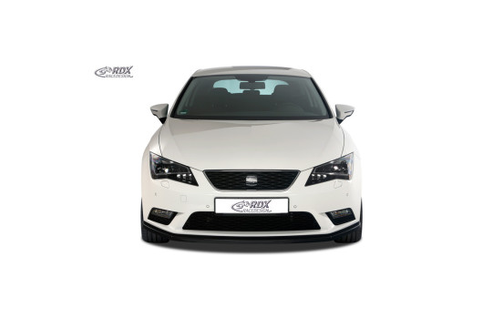 Spoiler avant Seat Leon 5F SC / 5 portes / ST 2013- sans FR / Cupra (ABS noir brillant), Image 5