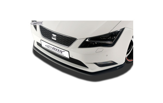 Spoiler avant Seat Leon 5F SC / 5 portes / ST 2013- sans FR / Cupra (ABS noir brillant), Image 7