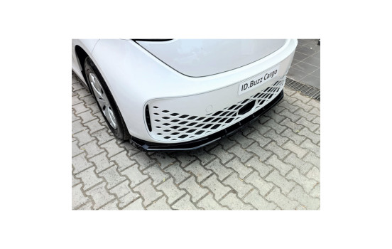 Spoiler avant sur mesure pour Volkswagen ID.Buzz (Bus/Cargo) 2022- (ABS noir brillant), Image 3