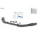 Spoiler avant Vario-X sur mesure pour Volkswagen Golf VI Plus 2008-2014 (PU), Vignette 3