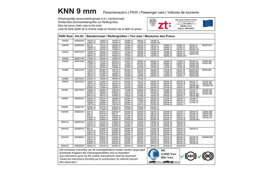 Cadenas de nieve ProPlus 9mm KNN140, Imagen 6