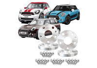 Juego de espaciadores de rueda de aluminio Simoni Racing Adecuado para Mini incl. pernos de rueda