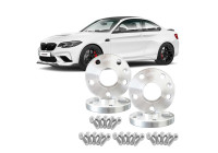 Juego de espaciadores de rueda de aluminio Simoni Racing para BMW M2 F87 (2015-2022, incluye tornillos de rueda)