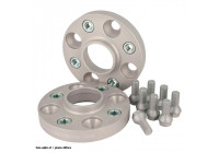 Kit espaciador de rueda H&R DRA System 90 mm por eje - Tamaño de perno 5x130 - Cubo 84,0 mm - Tamaño de perno M14x