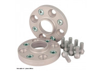 Kit espaciador de rueda H&R DRA System de 46 mm por eje - Tamaño de perno 5x112 - Cubo de 66,5 mm - Tamaño de pern