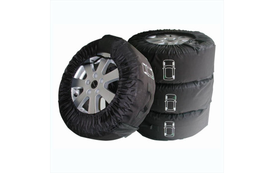 Fundas para neumáticos profesionales, juego de 4