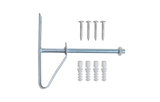 Juego de 2 soportes para neumáticos para montaje en pared, Imagen 3