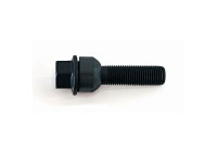 Perno de rueda H&R, cónico con anillo móvil R14 M14x1,50 - Longitud 66 mm - Negro (p. ej. Porsche)