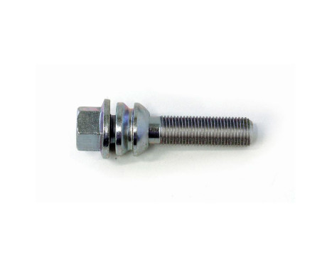 Perno de rueda H&R convexo con anillo móvil R14 M14x1,50 - Longitud 43 mm (p. ej. Porsche, VW T5, VW Touare)