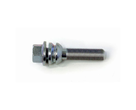 Perno de rueda H&R convexo con anillo móvil R14 M14x1,50 - Longitud 54 mm (p. ej. Porsche, VW T5, VW Touare)