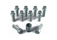 Perno de rueda H&R convexo R14 M14x1,50 - Longitud 68 mm (p. ej. Mercedes, VW T4)