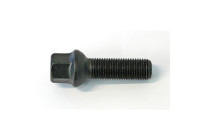 Perno de rueda H&R, redondo cónico R13 M14x1,50 - Longitud 40 mm - Negro (p. ej., VAG)