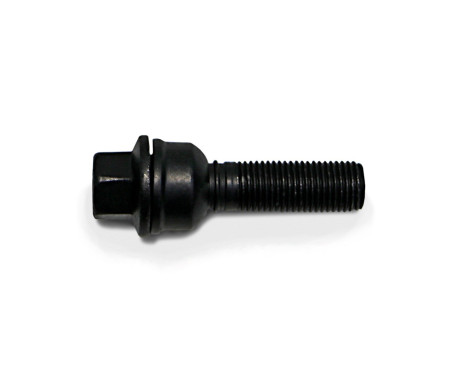 Perno de rueda H&R, redondo cónico R14 M14x1,50 - Longitud 41 mm - Negro (p. ej. Audi Q3, Q5)