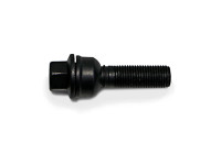 Perno de rueda H&R, redondo cónico R14 M14x1,50 - Longitud 45 mm - Negro (p. ej., Audi Q3, Q5)