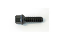 Perno de rueda H&R, redondo cónico R14 M14x1,50 - Longitud 57 mm - Negro (p. ej., Mercedes, VW T4)