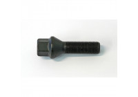 Tornillo de rueda cónico H&R M14x1,50 - Longitud 30 mm - Negro