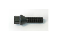 Tornillo de rueda cónico H&R M14x1,50 - Longitud 38 mm - Negro