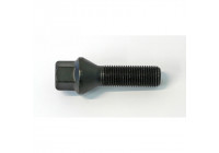 Tornillo de rueda cónico H&R M14x1,50 - Longitud 40 mm - Negro