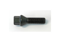 Tornillo de rueda cónico H&R M14x1,50 - Longitud 47 mm - Negro