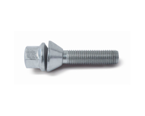 Tornillo de rueda H&R cónico con arandela móvil M12x1,50 - Longitud 41 mm (p. ej. Renault, Saab)