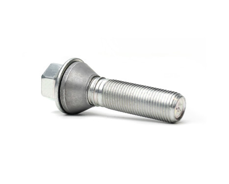 Tornillo de rueda H&R cónico con arandela móvil M14x1,25 - Longitud 31 mm (p. ej. BMW)
