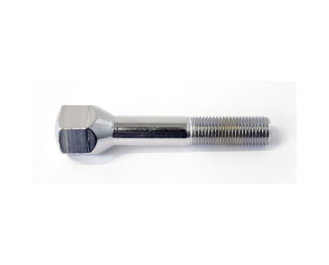 Tornillo de rueda H&R cónico M14x1,50 - Longitud 65 mm cromado