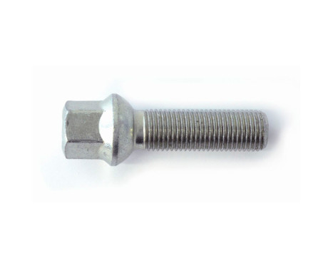 Tornillo de rueda H&R convexo R13 M14x1,50 - Longitud 42 mm (p. ej. Audi S5)