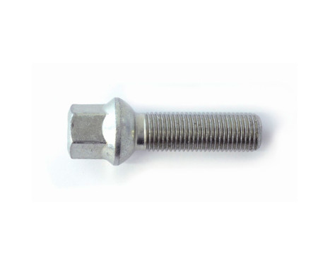 Tornillo de rueda H&R convexo R13 M14x1,50 - Longitud 48 mm (p. ej. Audi S5)