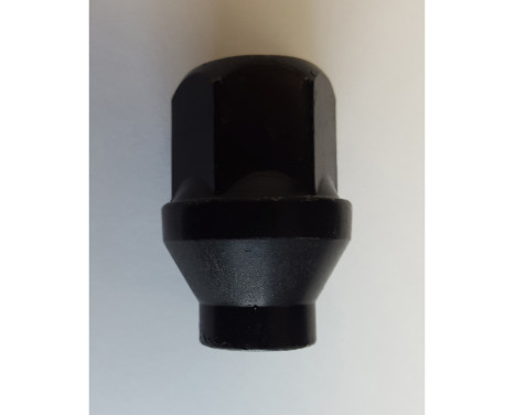 Tuerca de rueda H&R con eje 5mm, Ã¸16,7mm cónica - M14x1,50 - Longitud 34mm - Negra cerrada