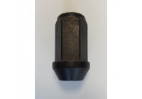 Tuerca de rueda H&R cónica M12x1,50 - Longitud 41mm - Negra cerrada