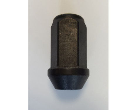 Tuerca de rueda H&R cónica M12x1,50 - Longitud 41mm - Negra cerrada