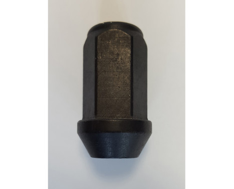 Tuerca de rueda H&R cónica M14x1,50 - Longitud 41mm - Negra cerrada