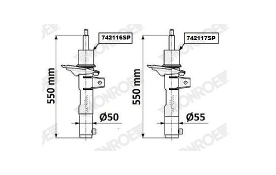 Amortiguador 742116SP Monroe, Imagen 4