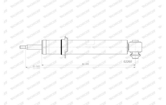 Amortiguador G2260 Monroe, Imagen 2