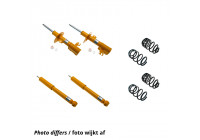 Kit deportivo KONI VW Golf I GTi 1976-1983 Peso del eje delantero desde 661 kg, Peso del eje trasero hasta 571 kg (11
