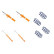 Kit KONI Str.T apto para Seat Leon 5F y Golf VII con contrapeso de eje trasero/delantero con puntal de 55 mm y barra de , Miniatura 2