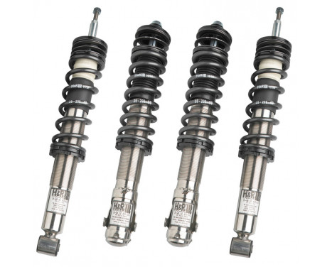 Kit de suspensión roscada TwinTube de acero inoxidable H&R para BMW Serie 3 E46 6 cilindros 2WD 40-70/20-50 mm