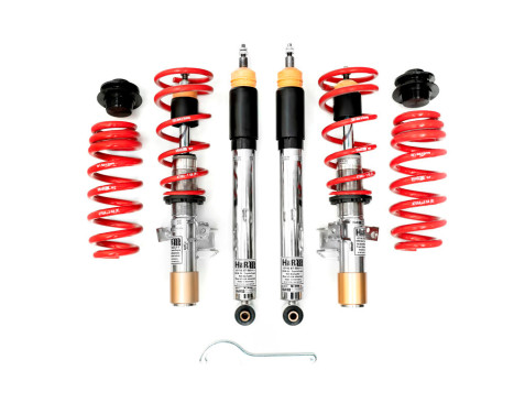 Kit de suspensión roscada TwinTube de acero inoxidable H&R versión 1 compatible con Opel Corsa F y Peugeot 208