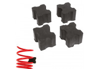 Bloques de resorte, 4 piezas