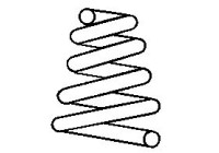 Muelle del chasis 996 531 Sachs