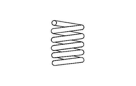 Muelle del chasis 997 698 Sachs