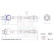 Bola axial, barra de acoplamiento ADBP870094 Blue Print