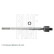 Bola axial, barra de acoplamiento ADG08733 Blue Print, Miniatura 2