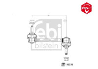 Barra estabilizadora ProKit 196538 FEBI