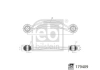 Brazo de control, suspensión 179409 FEBI