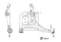 Brazo de control, suspensión 196231 FEBI