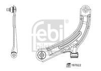 Brazo de control, suspensión 197022 FEBI
