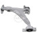 Brazo de control, suspensión 212609 ABS